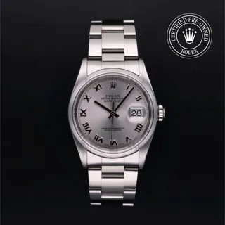 Rolex Datejust 36 16200 Stainless steel Rhodium