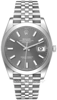 Rolex Datejust 41 126300-0008 Stainless steel Gray