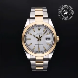 Rolex Datejust 41 126303 Stainless steel White