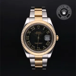 Rolex Datejust II 116333 Stainless steel Black