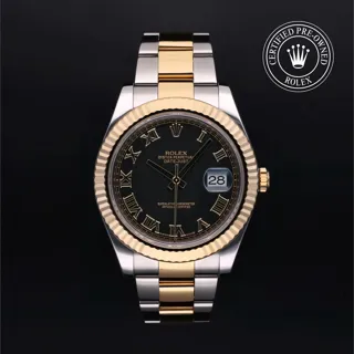 Rolex Datejust II 116333 Stainless steel Black