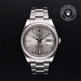 Rolex Datejust II 116334 Stainless steel Silver