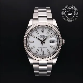 Rolex Datejust II 116334 Stainless steel White