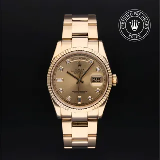 Rolex Day-Date 36 118238 18k yellow gold