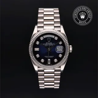 Rolex Day-Date 128239 18k white gold