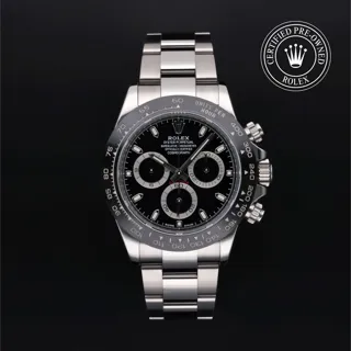 Rolex Daytona 116500LN Stainless steel Black