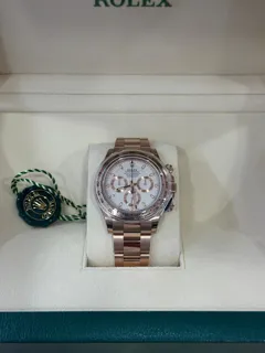 Rolex Daytona 116505-0010 Rose gold White