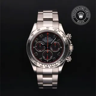 Rolex Daytona 116509-0019 18k white gold Black