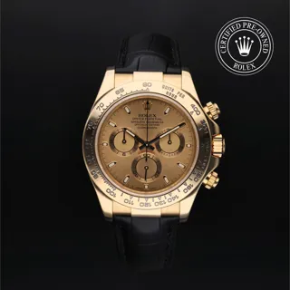 Rolex Daytona 116518-0042 18k yellow gold Champagne