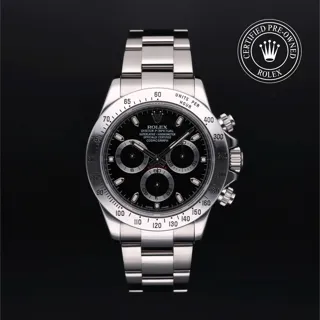 Rolex Daytona 116520 Stainless steel Black