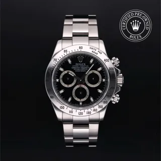 Rolex Daytona 116520 Stainless steel Black