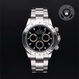 Rolex Daytona 116520 Stainless steel Black