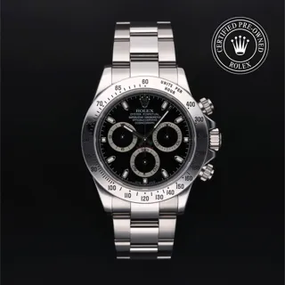 Rolex Daytona 116520 Stainless steel Black