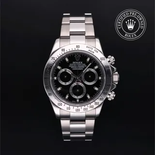 Rolex Daytona 116520 Stainless steel Black