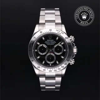 Rolex Daytona 116520 Stainless steel Black