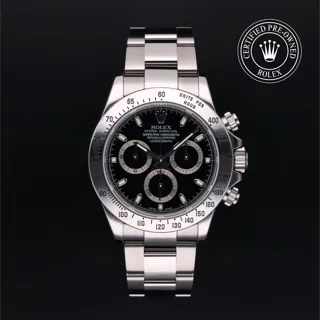 Rolex Daytona 116520 Stainless steel Black