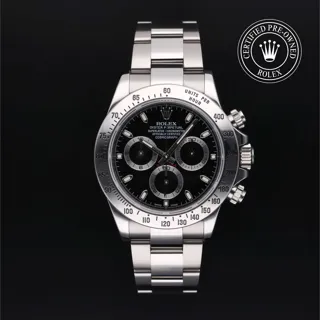 Rolex Daytona 116520 Stainless steel Black