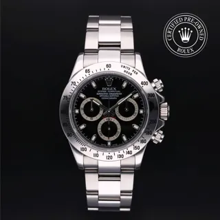 Rolex Daytona 116520 Stainless steel Black