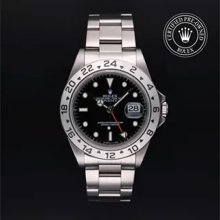 Rolex Explorer II 16570 Stainless steel Black