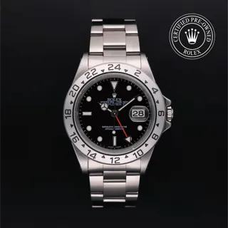 Rolex Explorer II 16570 Stainless steel Black