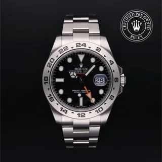 Rolex Explorer II 216570-0002 Stainless steel Black