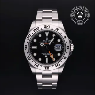 Rolex Explorer II 216570-0002 Stainless steel Black