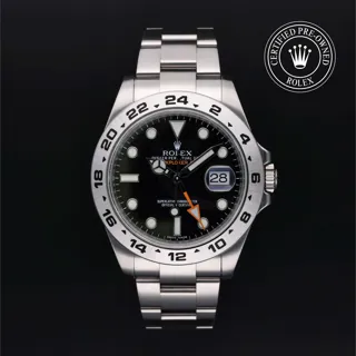 Rolex Explorer II 216570 Stainless steel Black