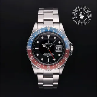 Rolex GMT-Master 16750 Stainless steel Black