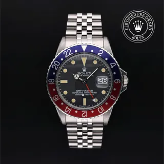 Rolex GMT-Master 16750 Stainless steel Black