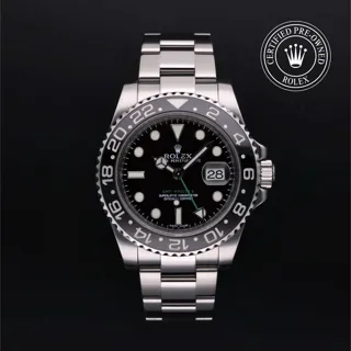 Rolex GMT-Master II 116710LN Stainless steel Black