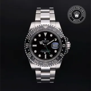 Rolex GMT-Master II 116710LN Stainless steel Black