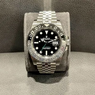 Rolex GMT-Master II 126710GRNR-0003 Stainless steel Black