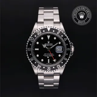 Rolex GMT-Master II 16710 Stainless steel Black