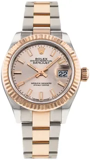 Rolex Lady-Datejust 279171 Rose gold and Stainless steel Gray