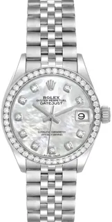 Rolex Lady-Datejust 279384 Stainless steel White