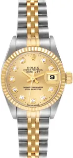 Rolex Lady-Datejust 69173 Stainless steel Champagne