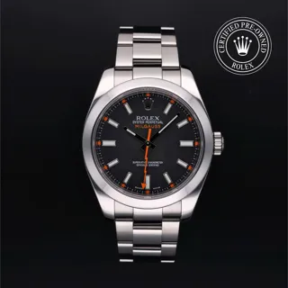 Rolex Milgauss 116400 Stainless steel Black