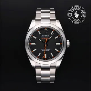 Rolex Milgauss 116400 Stainless steel Black