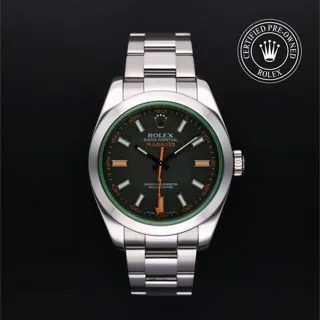 Rolex Milgauss 116400GV Stainless steel Black