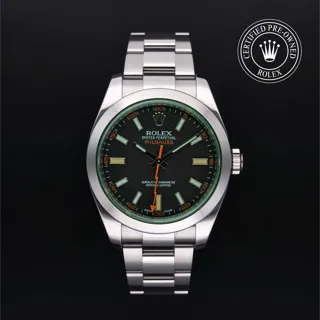 Rolex Milgauss 116400GV Stainless steel Black