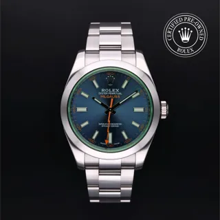 Rolex Milgauss 116400GV Stainless steel Blue