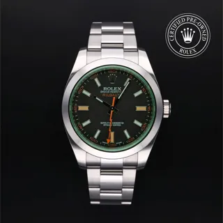 Rolex Milgauss 116400GV Stainless steel Black