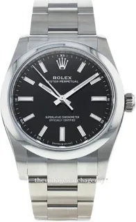 Rolex Oyster Perpetual 124200-0002 Stainless steel Black