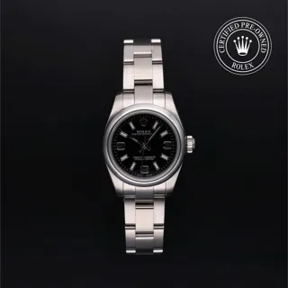 Rolex Oyster Perpetual 26 176200 26mm Oystersteel Black