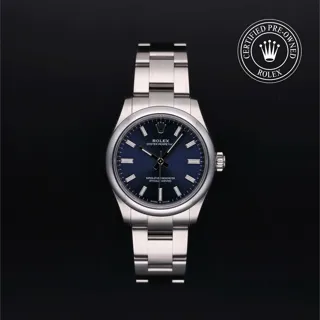 Rolex Oyster Perpetual 277200-0003 Stainless steel Blue