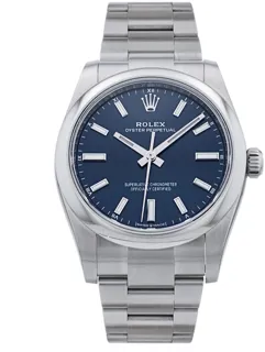 Rolex Oyster Perpetual 34 124200 34mm Stainless steel Blue