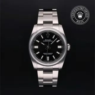 Rolex Oyster Perpetual 36 116000 Stainless steel Black