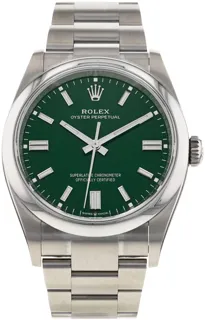 Rolex Oyster Perpetual 36 126000 Stainless steel Green