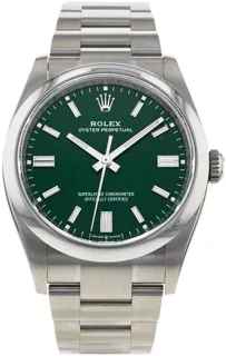 Rolex Oyster Perpetual 36 126000 Stainless steel Green