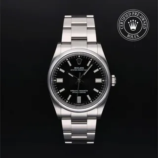 Rolex Oyster Perpetual 36 126000 Stainless steel Black